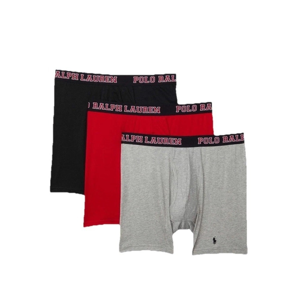 Polo Ralph Lauren Men's Breathable Mesh 3 Pack Boxer Brief S Small New